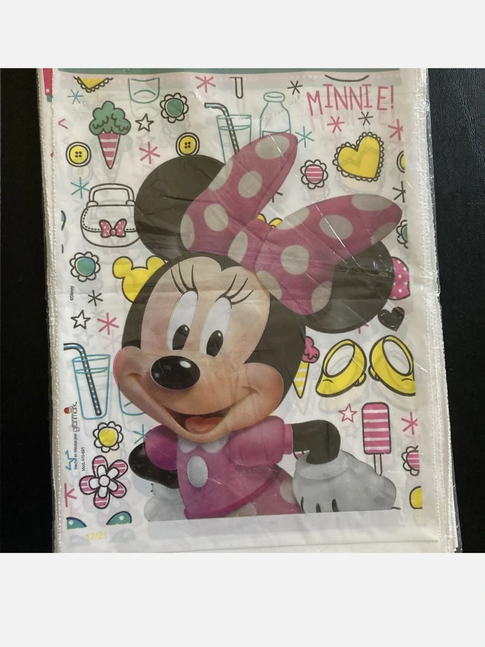 Disney Minnie Mouse Party Favor Bags in Pink and Yellow - 25 pc set
